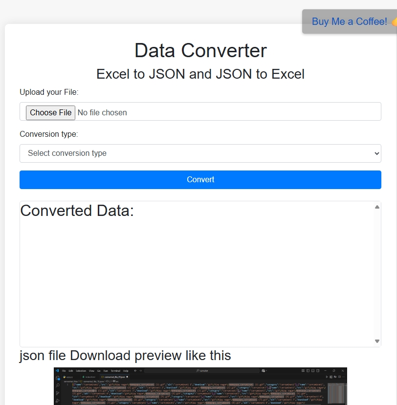 Json2excel