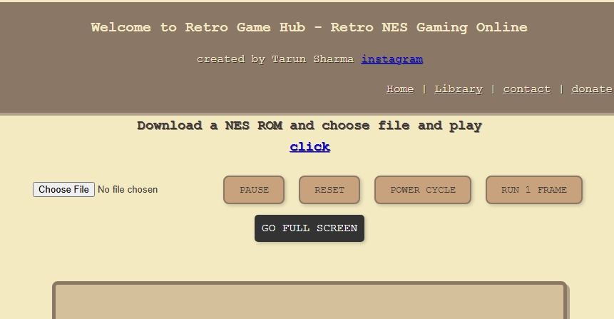 Retro_games_hub